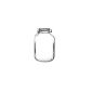 Large Jar Storage Jar Glass jar with swing top for 5 liters (household goods)