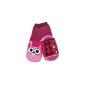 Weri Spezials Unisex Babies and Children ABS Sponge Rabbit Slipper Slipper Socks slip Purple (Clothing)