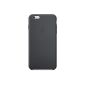 Apple MGR92ZM / A silicone case for iPhone 6 More Black (Accessory)