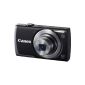 Canon PowerShot A3500 Digital Camera (16 Megapixel, 5x opt. Zoom, 7.6 cm (3 inch) screen, image stabilization, DIGIC 4 with iSAPS) (Electronics)