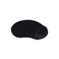 T'nB Ergo Design Mouse Pad gel wrist rest Black (Electronics)