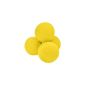 Box of 4 yellow foam balls super-soft Goshman 1 '' (Dia. 2.8 cm) (Toy)