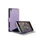 Terrapin Leather Case Cover with stand function in BookStyle card slots for Sony Xperia Z3 Case Purple (Electronics)