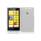 Clear Gel Case White Nokia Lumia 530 + Pen + 3 Movies OFFERED (Electronics)