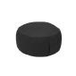 RONDO BASIC meditation cushion (spelled), with removable cover (black), comfortable, classic cushion for meditation in yoga, Zen meditation and other seat for meditation, yoga cushions (Misc.)