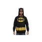 DC Comics Batman Character Men Warm Zip Up Hooded Sweatshirt Jacket (Textiles)