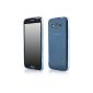EGO® Slim Case (Samsung i9190 Galaxy S4 for Mini, Blue Transparent) Car Phone Case Super Slim Soft Case back cover Transparent Cover Flexible