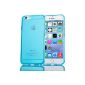 delightable24 Cover TPU Silicone Apple iPhone 6 - Blue Transparent (Electronics)
