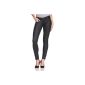 Fornarina Women jeans EVA BLACK STRETCH DENIM BIR1G91D71700 Skinny Slim Fit (tube) Normal Federation (Textiles)