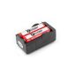 2 pcs 18650 battery 3000mah 3.7V red + 1 pcs charger flashlight torch accessory