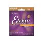 Elixir 16027 Acoustic Guitar Strings Acoustic Phosphor Bronze Nanoweb Coating 6 Custom Light (Electronics)