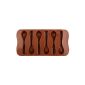 Chocolate molds Shape Silicone Spoon (Kitchen)