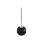 Spirella 10.17240 toilet brush with ball-shaped receptacle shiny Black (Kitchen)