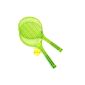 WDK Partner - A1200433 - Games Outdoor and Sports - 2 plastic rackets + ball (Toy)