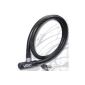 Vector Max 1.5m cable lock for scooter motorcycle Quad