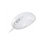 Mobility Lab ML300122 Wired Optical Mouse Pure White for Mac 1000 dpi (Personal Computers)
