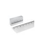 Neodymium magnetic cube, 40x20x10mm, nickel-plated, grade N52, magnetized by 10mm (Office supplies & stationery)