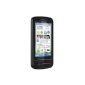 Nokia C6-00 Smartphone (8.1 cm (3.2 inch) display, QWERTY keyboard, touchscreen, 5 Megapixel camera) black (Electronics)