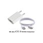 Premium quality Charging Cable for iPhone 4 - 4S - 3G - 3GS - iPod -. Battery Charger for iPhone USB Power adapter included compatible (Electronics)