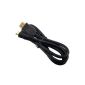 HDMI Video Cable for GoPro Hero 2 HD2 - Black (Electronics)