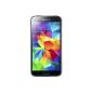 Samsung Galaxy S5 smartphone (5-inch display, 16GB of memory, Android 5) charcoal-black (Wireless Phone)