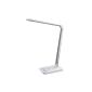 O9-TECH New Design LED Touch Desk Lamp, eye protection desk lamp, Versatile daylight LED lights, angle-adjustable, warm lighting and cold switch freely, brightness adjustment, touch-panel multi-level brightness control, one minute delay from, 5V / 1A USB Charging Port