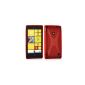 Cadorabo ®!  X TPU Silicone Case for Nokia Lumia 520 in red (Wireless Phone Accessory)