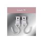 Lina M.® stroller hooks for bags - Set of 2 - ++ reflective, for more road safety ++ - hook for prams and buggies - NEUHEIT-- stroller hook of Lina M.® exclusively at AMAZON (Baby Product)