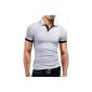 Merish Polo Shirt Basics T-shirt 14 colors Slim Fit 23 (textiles)