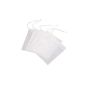 VKtech® empty disposable tea bag filter paper 100 pieces