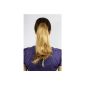 Hairpiece hair extension blond smooth 35cm Yahel-611 (Personal Care)