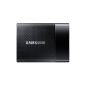Samsung Memory 500GB USB 3.0 Portable External Portable SSD Solid State Drive - Black (Accessories)