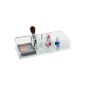 High Cosmetic Organizer Acrylic ** 50% discount ** Makeup Organizer.  Ideal for dressing table or bathroom.  Multifunctional stand lipstick.  Jewelry tray.  Dresser Organizer.  Cosmetics shelf made of acrylic glass.  Cosmetic ladies.  Fits perfectly in most drawers * 3 years warranty 8 (household goods)