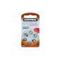 Rayovac hearing aid batteries 312, hearing aid battery, button cell (Electronics)