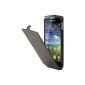 Samsung ETUISMS8600 Leather Case for Samsung Wave 3 Black (Accessory)
