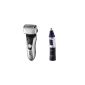 Panasonic ES-RF41 Wet Dry Battery Shaver incl. ER-GN30 nose hair trimmer / ear hair trimmer (Limited Edition) (Health and Beauty)