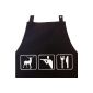 Hunters Triathlon - BBQ Apron, Cooking Apron, Kitchen apron, bib apron with adjustable neckband and side pocket - The perfect gift!  (Misc.)