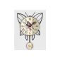 PENDULUM WALL CLOCK BUTTERFLY NEW Tinas KITCHEN- Collection- design with a difference