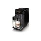 Saeco HD8964 / 01 GranBaristo coffee machine, variable brewing pressure, black (household goods)