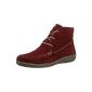Caprice Violet-B-1 501 9-9-25242-23 ladies short boots (Textiles)