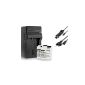 Charger + AHDBT-301 Batteries GoPro Hero3 Black, White & Silver Edition (Sport)