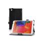 Bestwe Black Leather Case Cover Samsung Galaxy Tab Pro T320 T325 (8.4 inches) Case