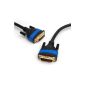 Direct Cable 3M Dual Link DVI 24 + 1 Cable (Full HD 1080p 3D) - TOP Series (Accessories)