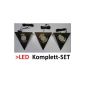 LED triangle light set of kitchen light triangle light cabinet luminaire Recessed spotlight