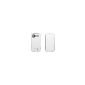 Katinkas Twin Flip Leather Case for HTC Sensation White (Wireless Phone Accessory)