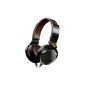 Sony MDRXB600 extra bass strap headphone brown (Electronics)
