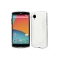 Evecase TPU Gel Case Protective cover for LG Google Nexus 5 smartphone - Light and S-Line (Wireless Phone Accessory)