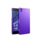 Spigen Cover Case for Xperia Z2 ULTRA FIT SHELL Case [360 ° protection - Premium all-round protection - SF Coated Hard Cover] - etuit Sony Xperia Z2 / Z 2 - Protective Cover Purple [Purple - SGP10830] (Wireless Phone Accessory)