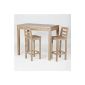 BARTISCH TABLE 120x65 H-110 SOLID PINEWOOD nature