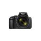 Nikon Coolpix P900 Digital Camera (16 Megapixel, 83-fold optical megazoom, 7.5 cm (3 inches) RGBW display with 921,000 pixels, Full HD video, Wi-Fi, GPS, NFC, image stabilized) (Electronics)